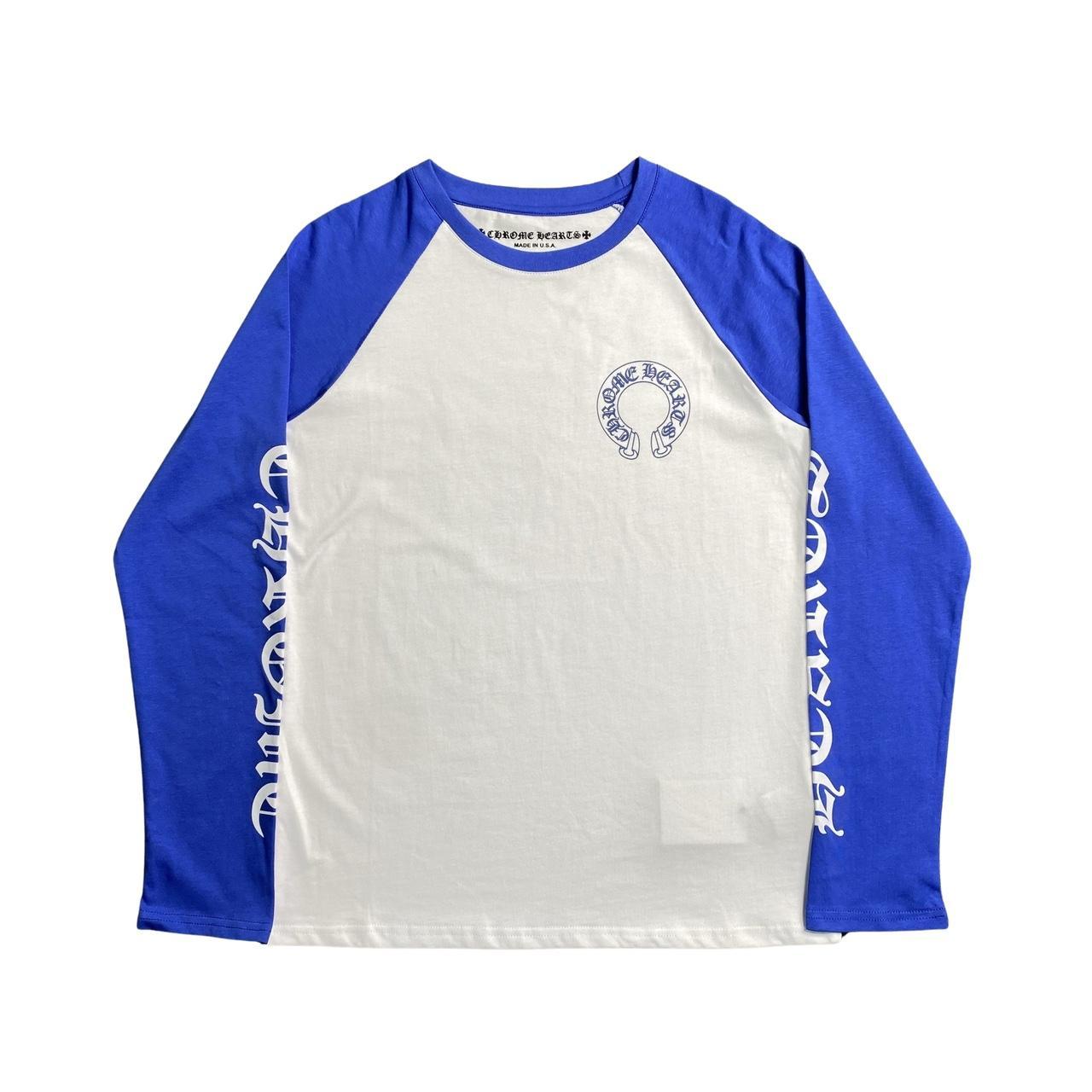 Chrome Hearts Long Sleeve "White/Blue"