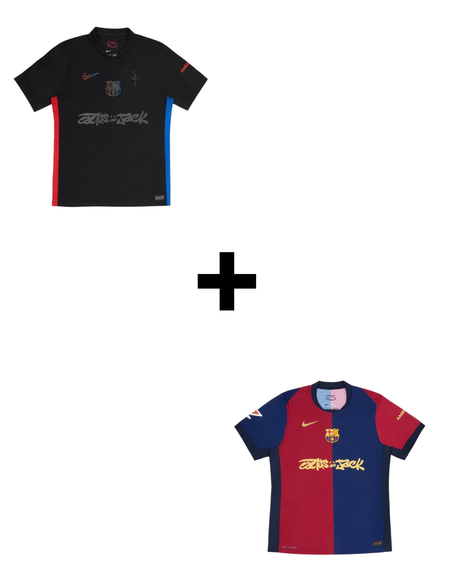 BARCA X TRAVIS SCOTT JERSEY BUNDLE (AWAY + HOME)