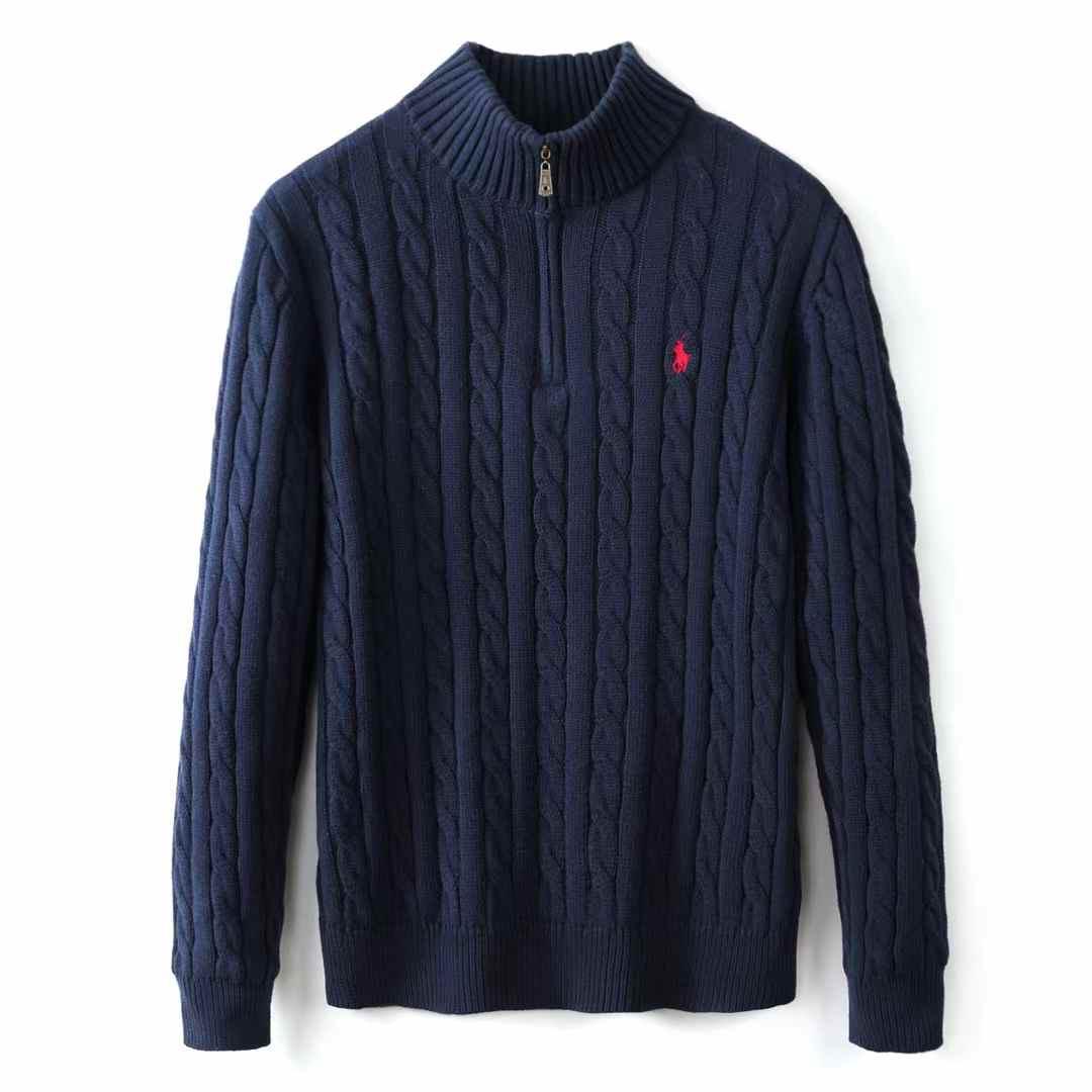 Ralph Lauren Quarter Zip Navy Blue
