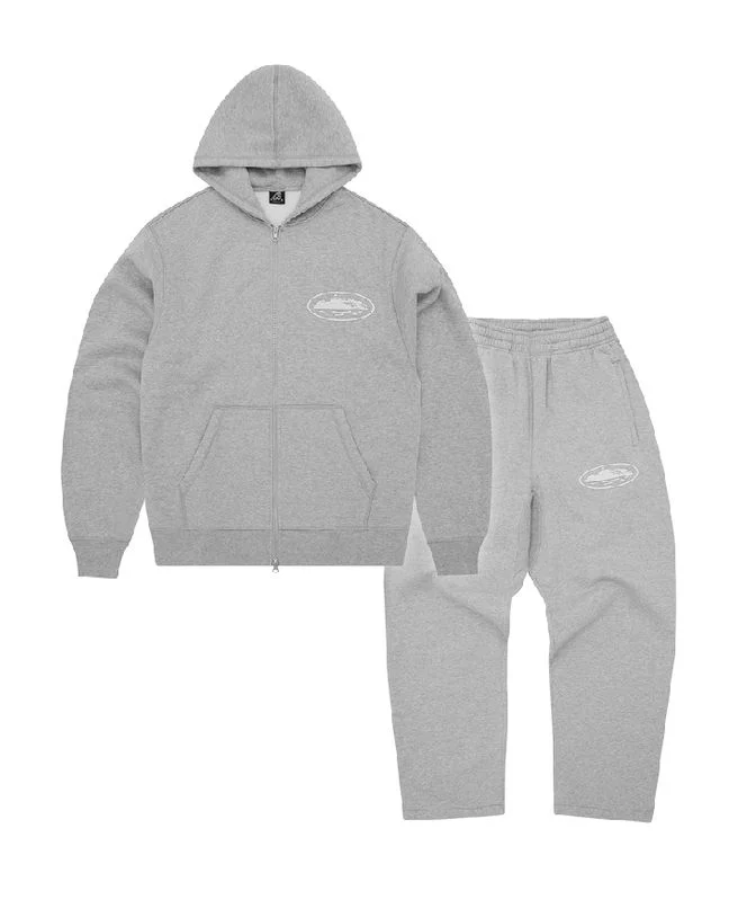 Corteiz Royale Tracksuit - Grey