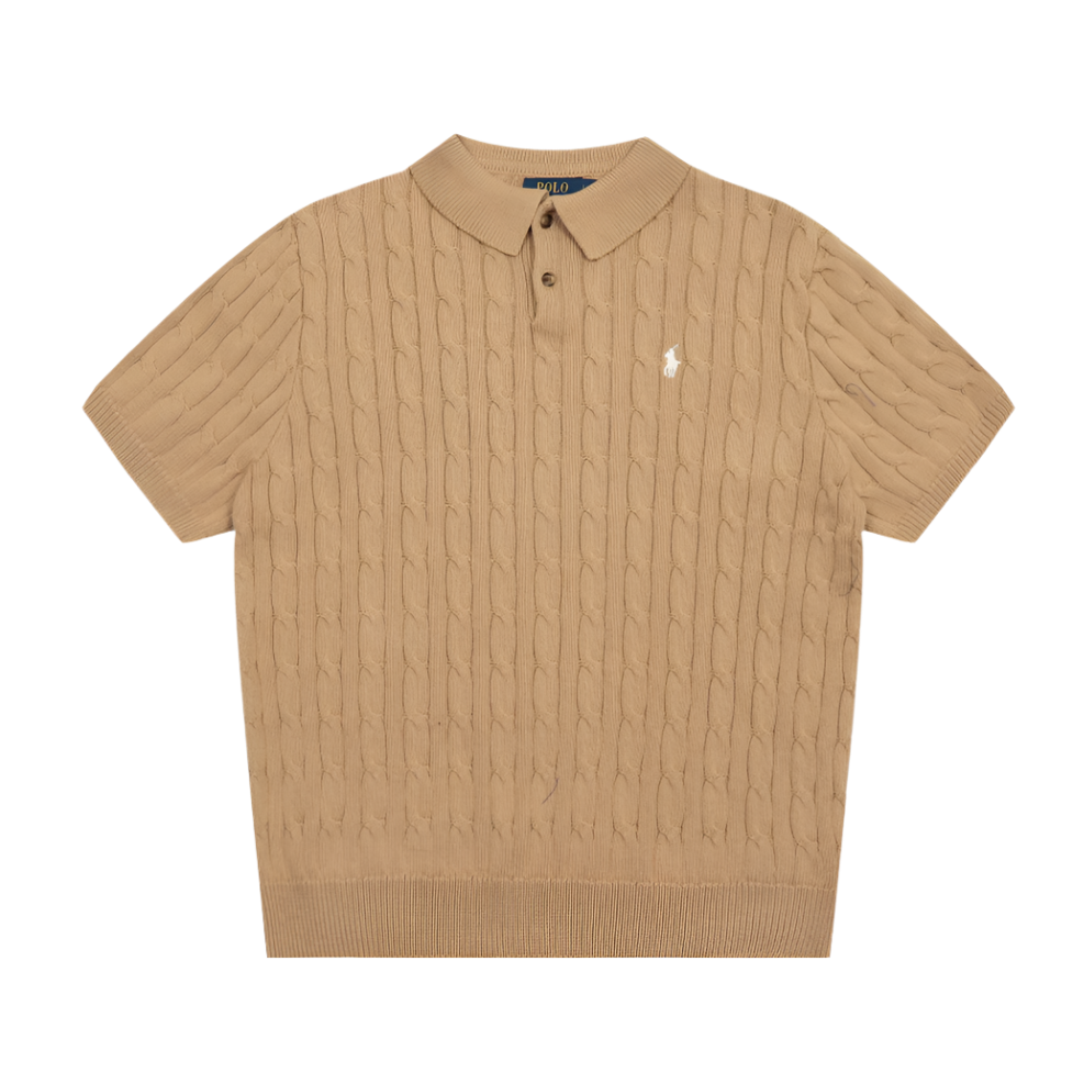 Ralph Lauren Polo Knitted Shirt - Beige