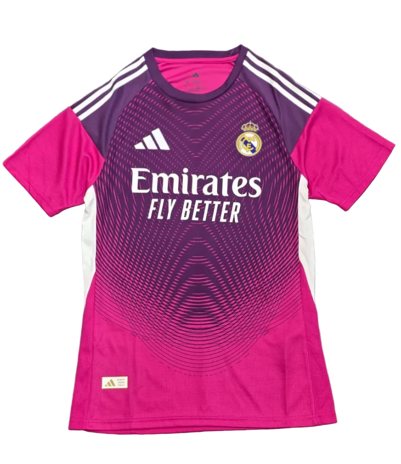 Real Madrid Football Shirt - AWAY Dark Pink